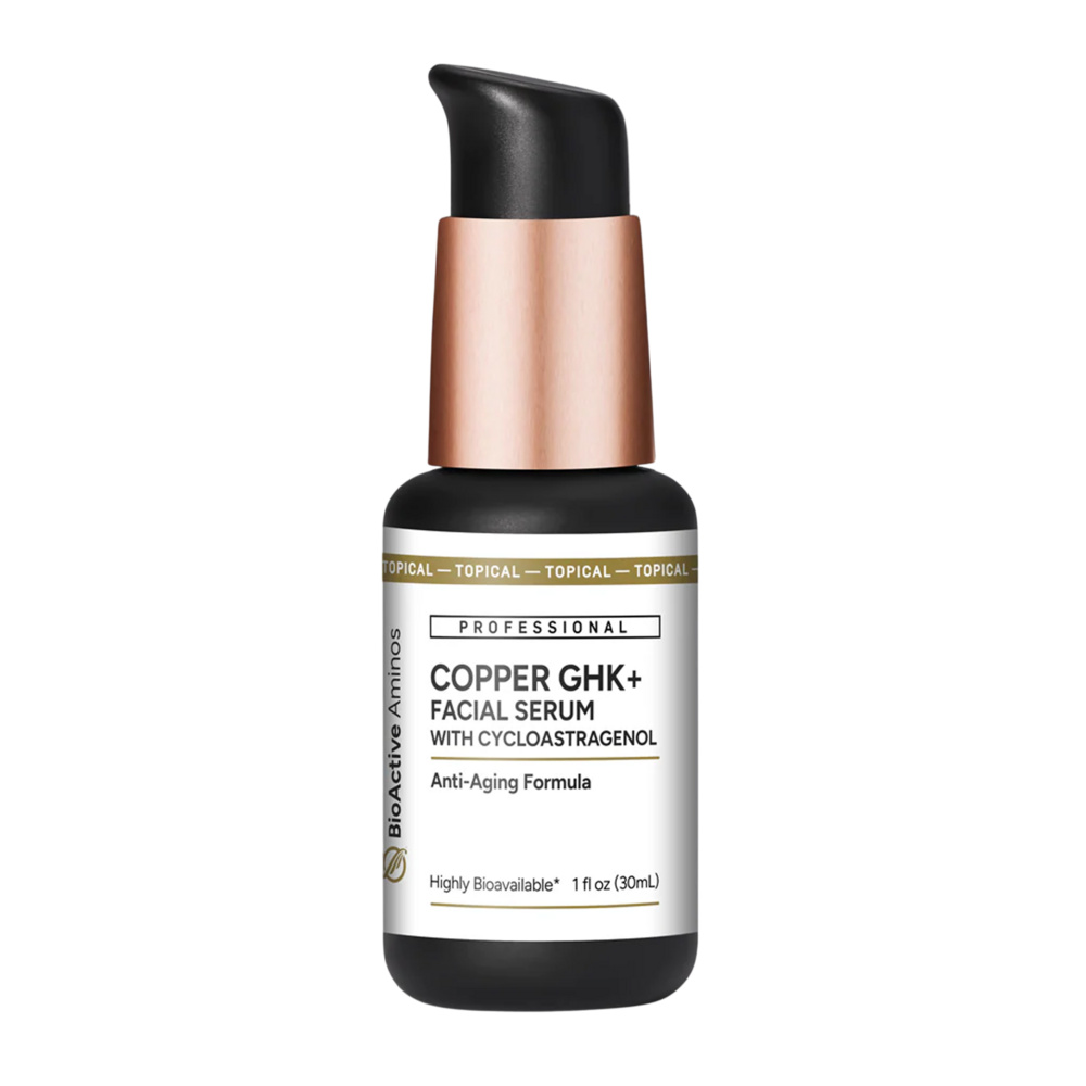 Facial Beauty Serum with Copper Peptide (GHK-Cu)