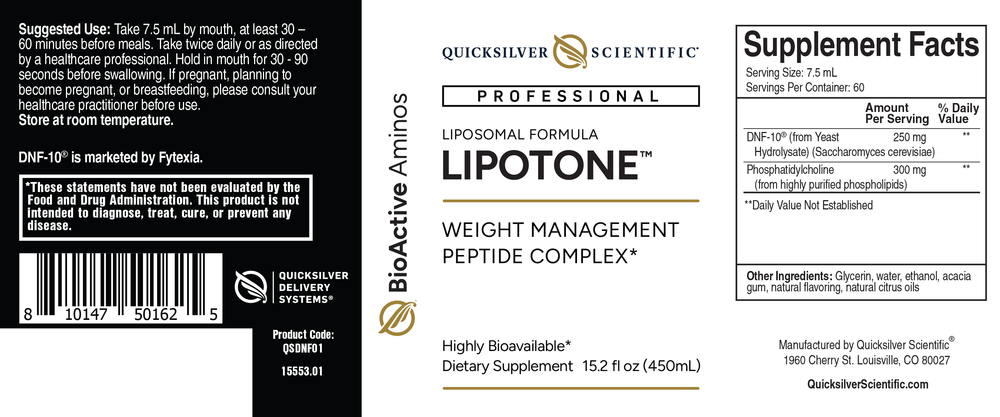 Lipotone Weight Management Peptide Complex